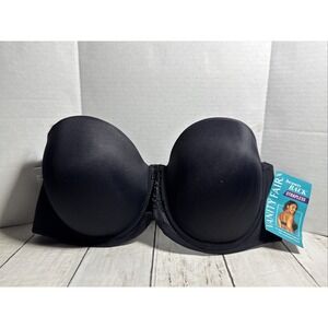 40C Vanity Fair Beauty Back Strapless Bra - Women's  Black